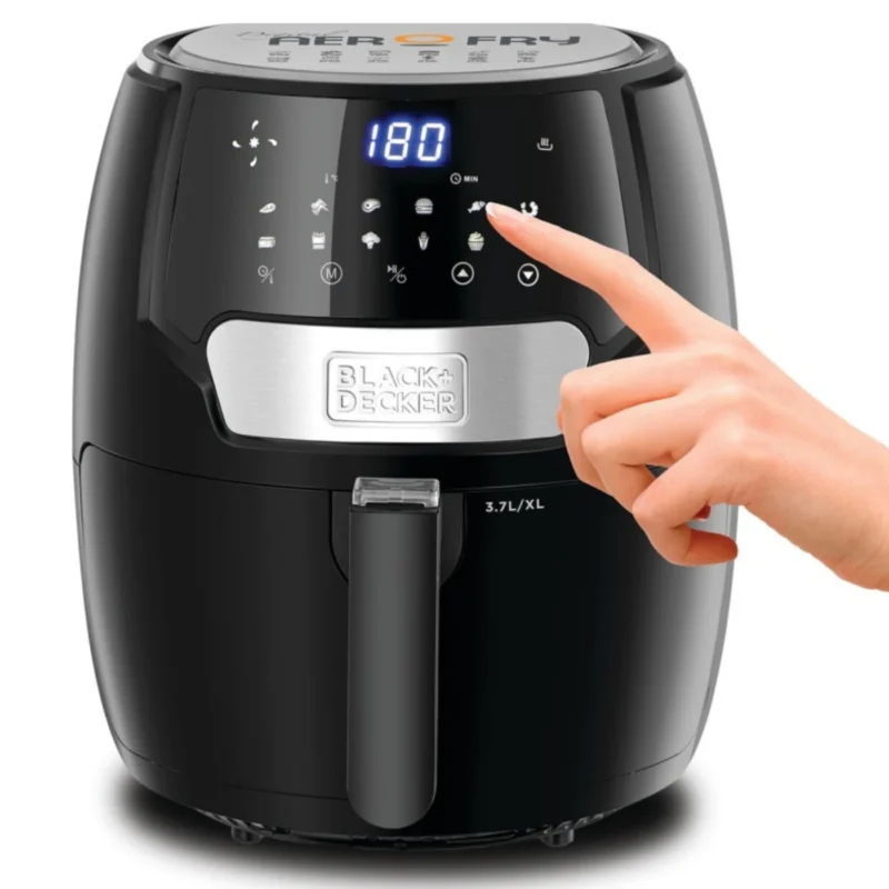 ⁦اير فراير بلاك اند ديكر 3.7 لتر أسود (AF4037-B5) – 1500 واط⁩ - الصورة ⁦2⁩