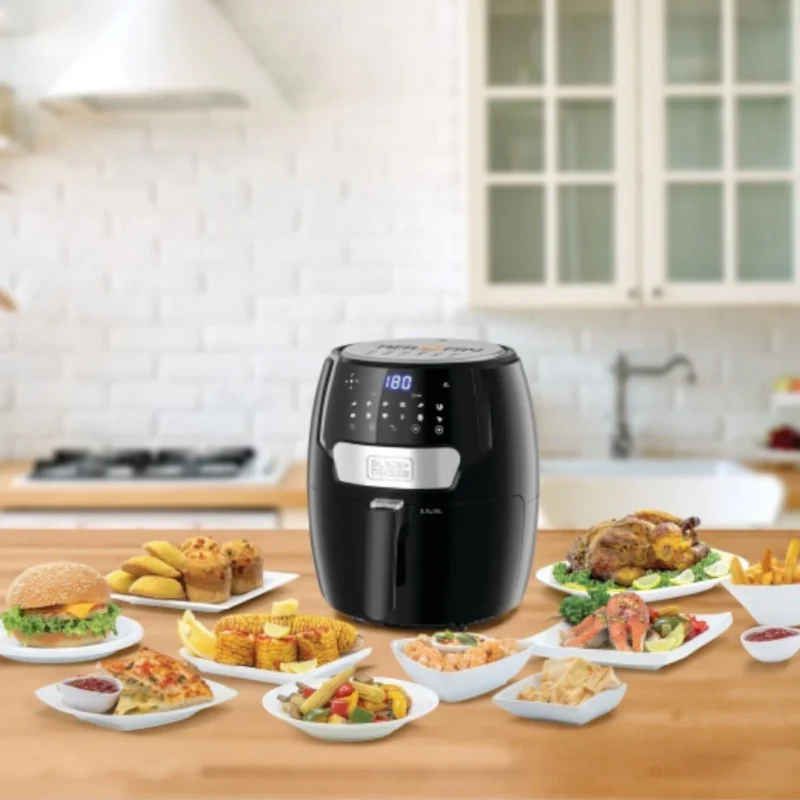 ⁦اير فراير بلاك اند ديكر 3.7 لتر أسود (AF4037-B5) – 1500 واط⁩ - الصورة ⁦6⁩