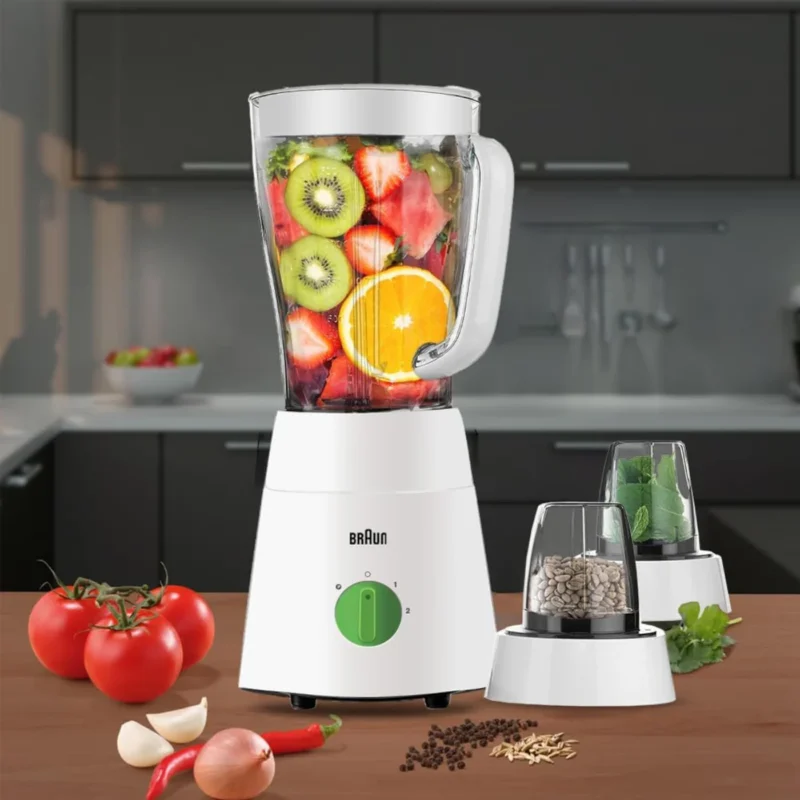 ⁦خلاط براون 1.5 لتر أبيض (JB0123WH) – 500 وات⁩ - الصورة ⁦13⁩