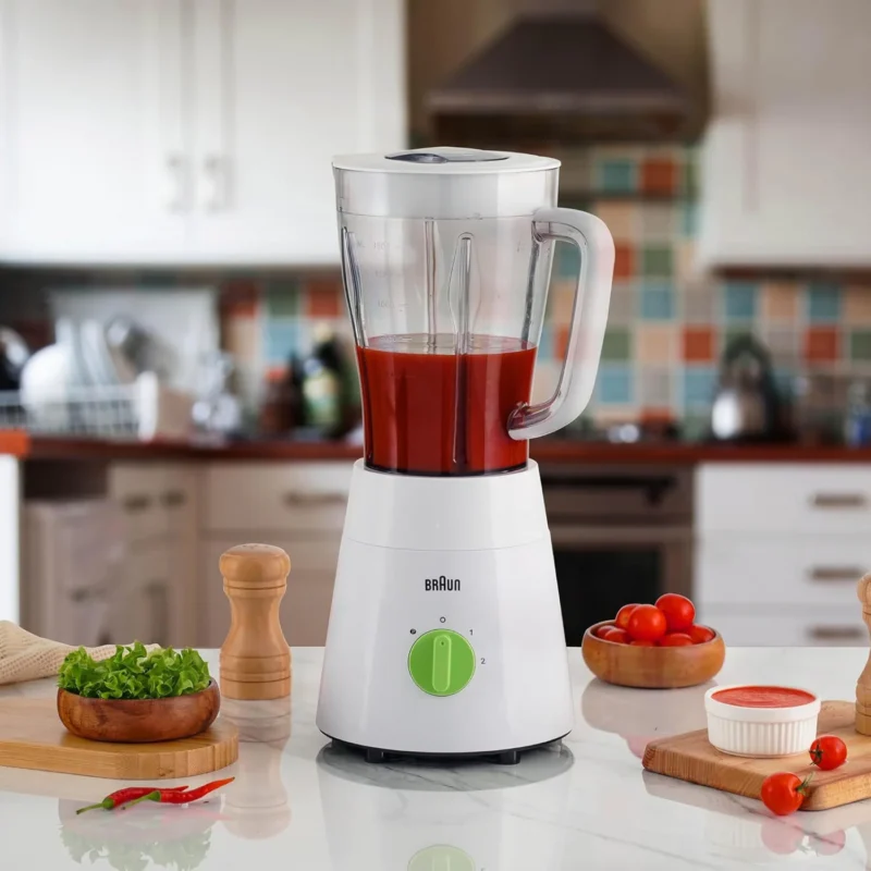 ⁦خلاط براون 1.5 لتر أبيض (JB0123WH) – 500 وات⁩ - الصورة ⁦6⁩