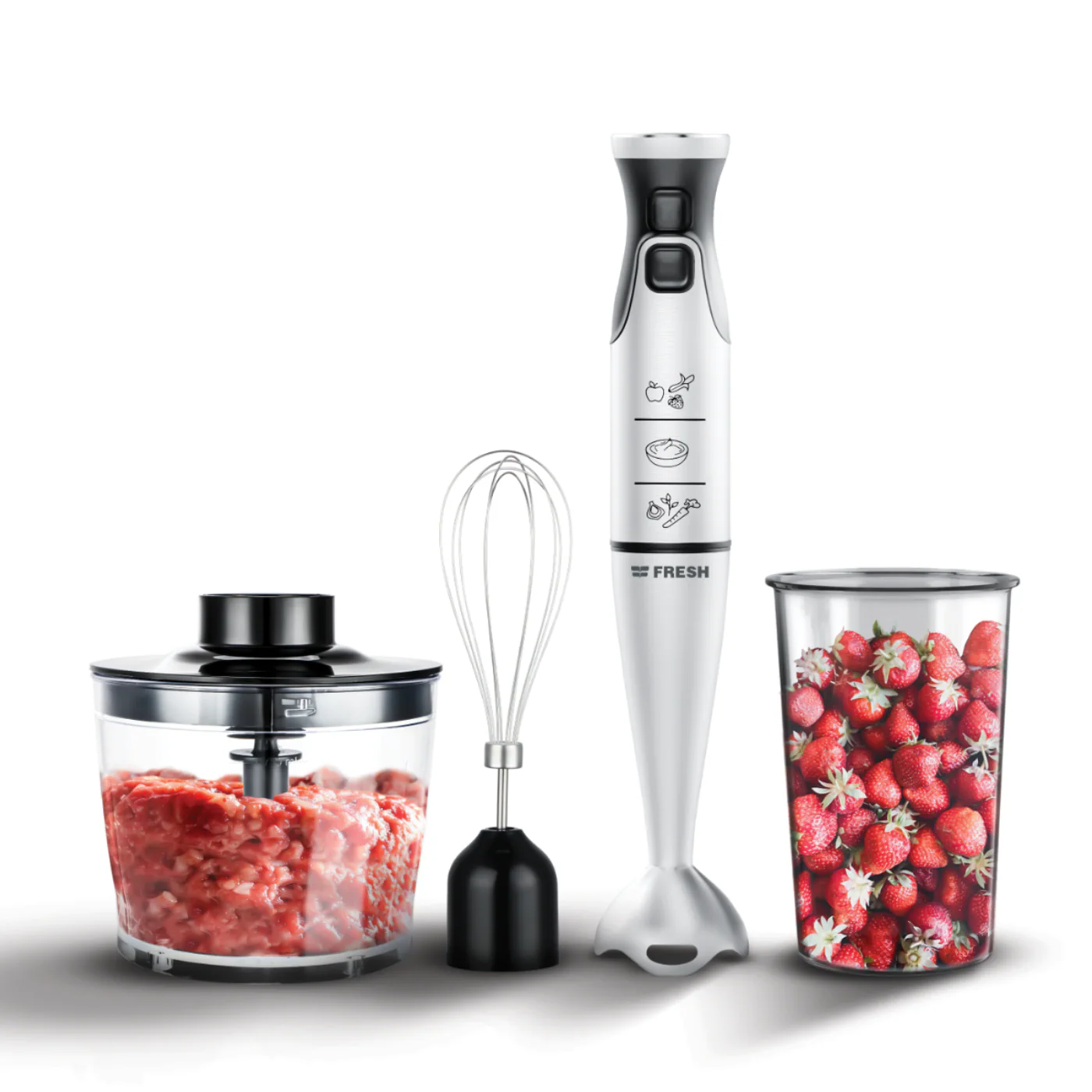 fresh-hand-blender-1000w-hb-1000c-angle1 هاند بليندر فريش 1000 وات (HB-1000C) - الصورة 1