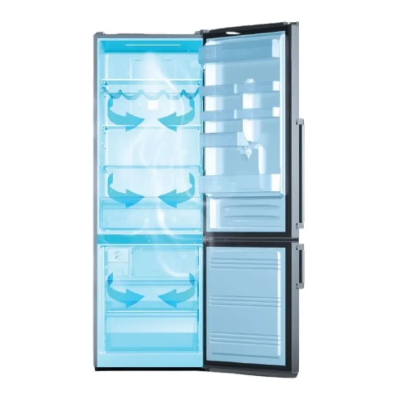 fresh-no-frost-refrigerator-397-liter-filter-fnt-b470-kbm-glossy-black-angle2