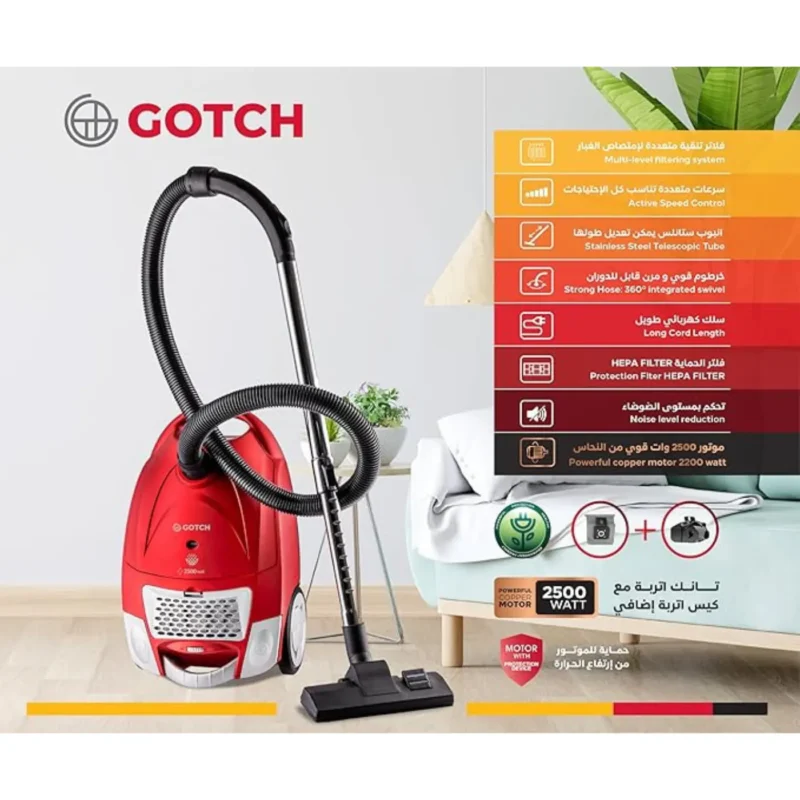gooch-vacuum-cleaner-2500w-got-vc-2500rs-with-copper-motor-and-hepa-filter-angle5