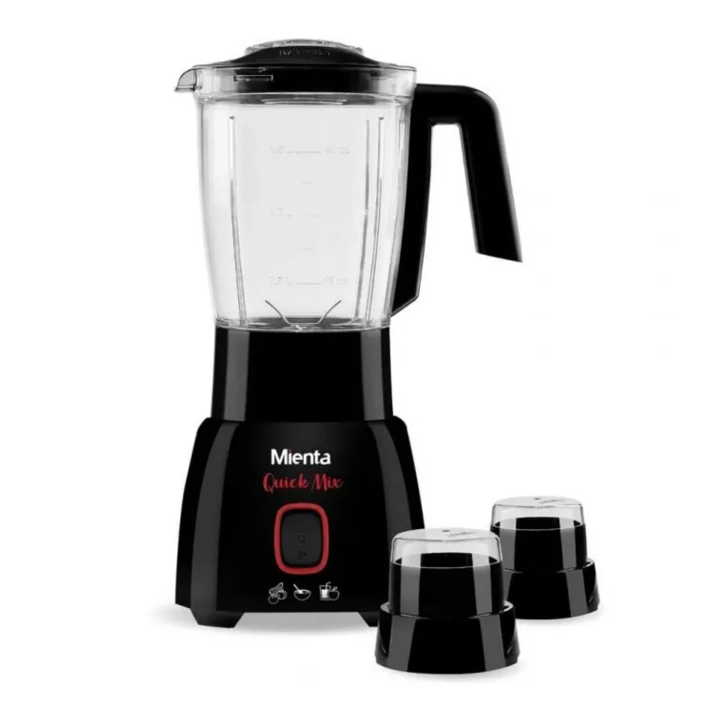 خلاط ميانتا 1.75 لتر أسود (BL1281G) – 600 وات