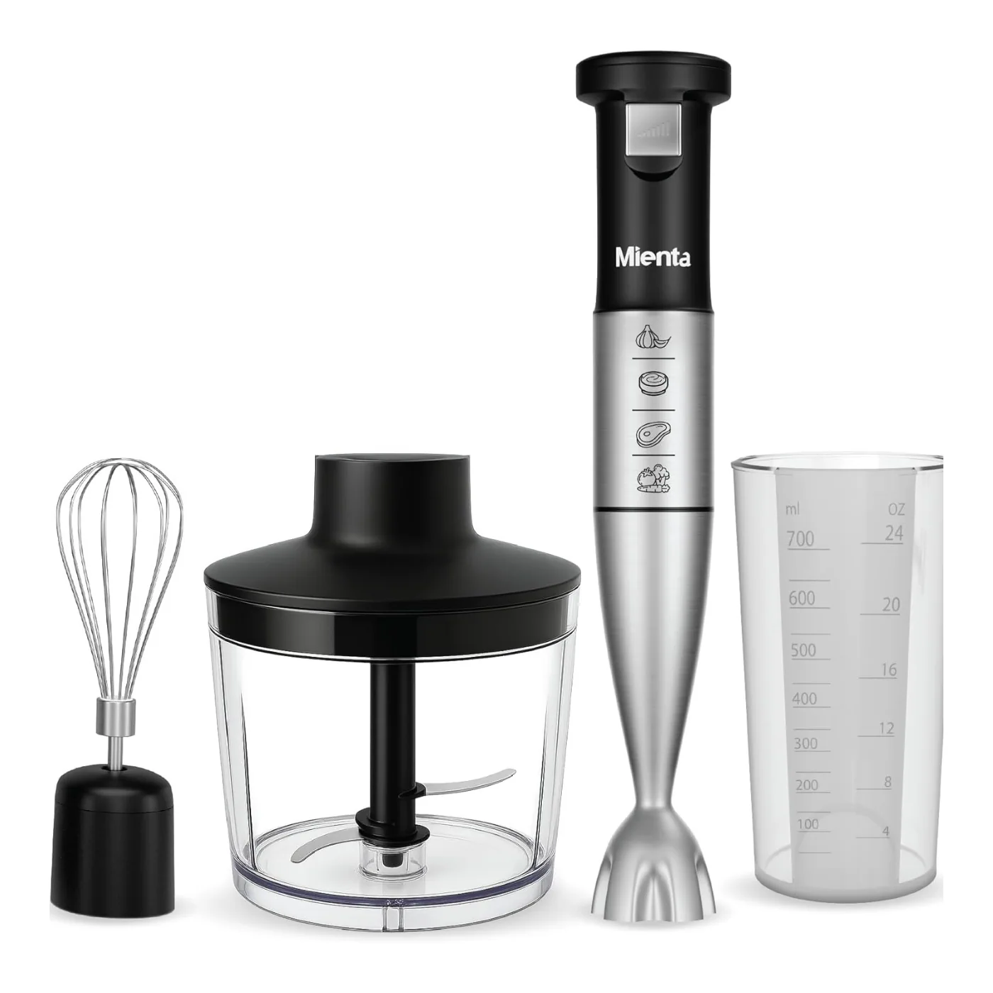 mienta-hand-blender-1000w-hb111735a-angle1 هاند بليندر ميانتا 1000 وات (HB111735A) - الصورة 1