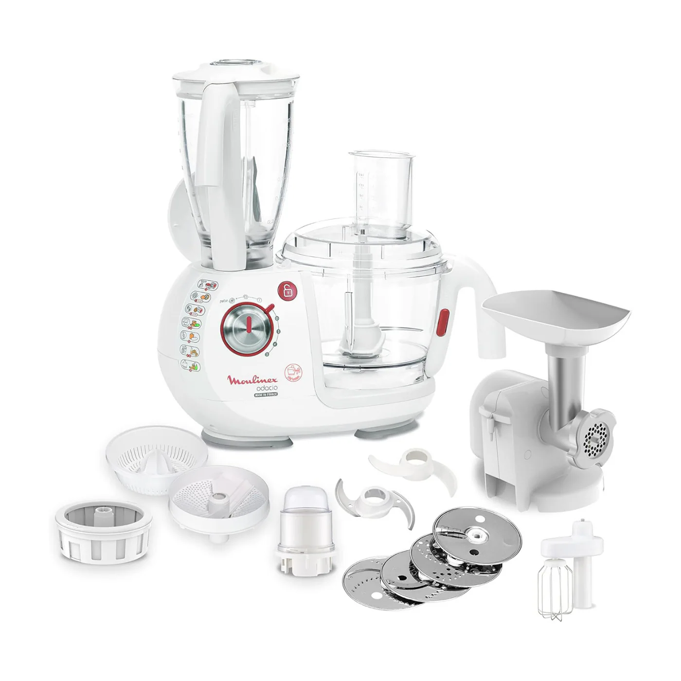 moulinex-odacio-3-food-processor-1000w-model-fp7371bm-angle1 محضرة طعام مولينكس أوداسيو 3 – 1000 وات (FP7371BM) - الصورة 1