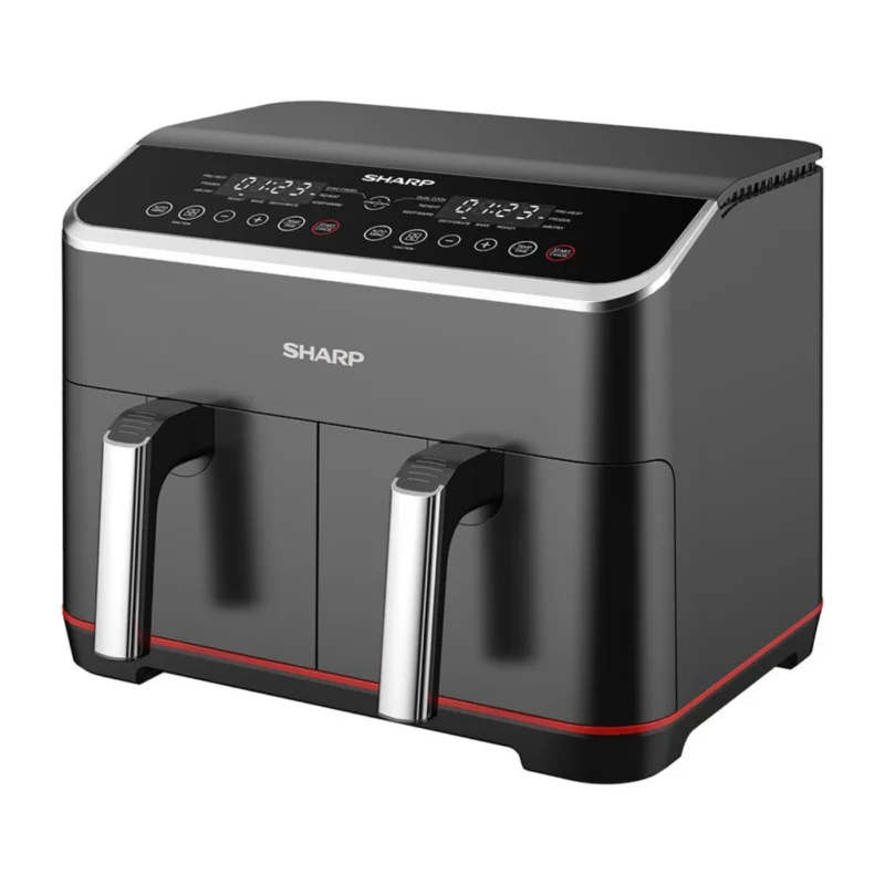 ⁦اير فراير شارب 8 لتر استانلس (KF-DF80RT-EK2) – 1800 واط⁩ - الصورة ⁦2⁩