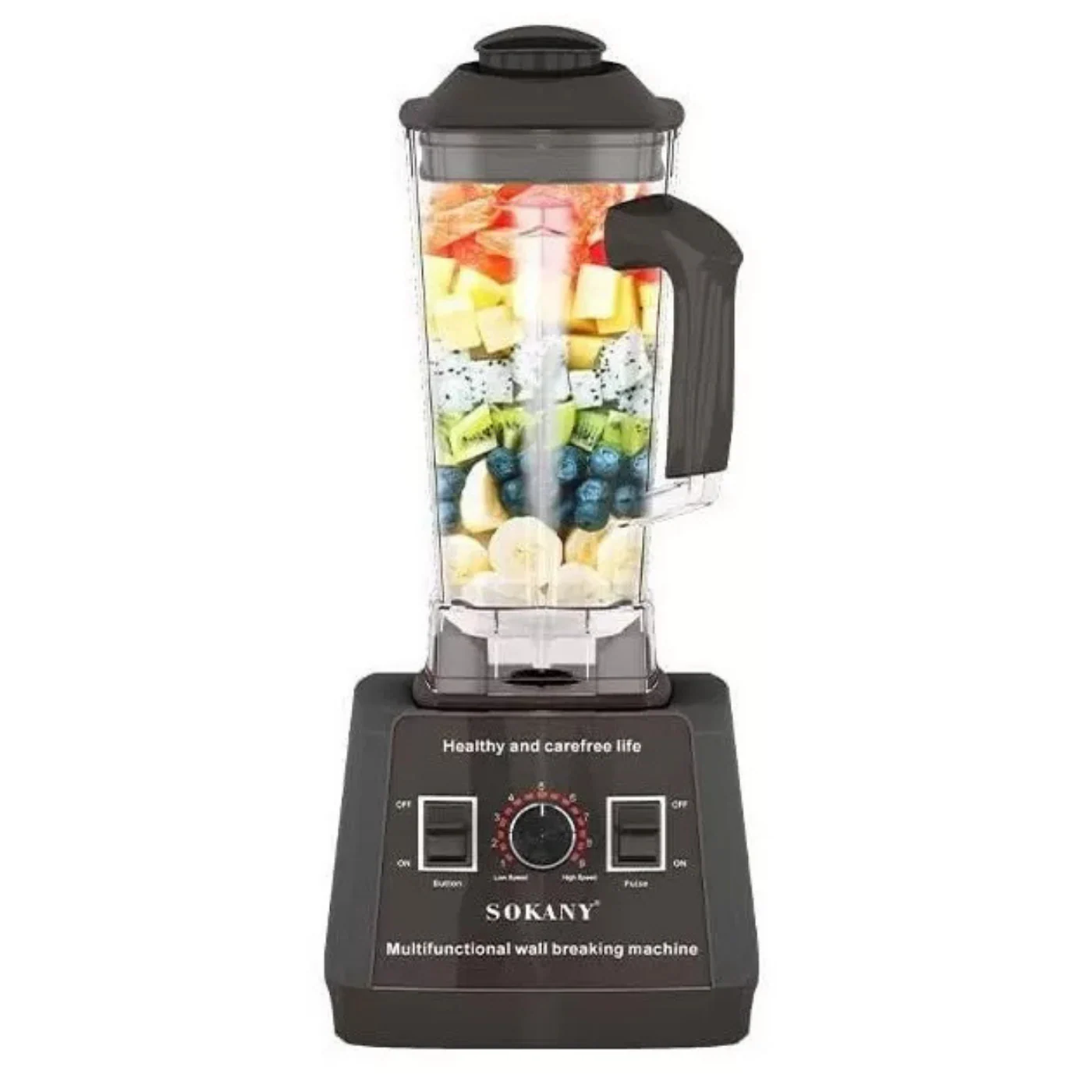 خلاط سوكاني 2.5 لتر أسود (SK-666) – 5000 وات