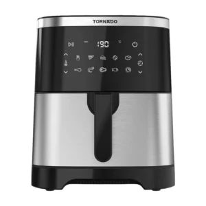 اير فراير تورنيدو 8 لتر استانلس × أسود (TFE-A1808TS1A) – 1800 واط