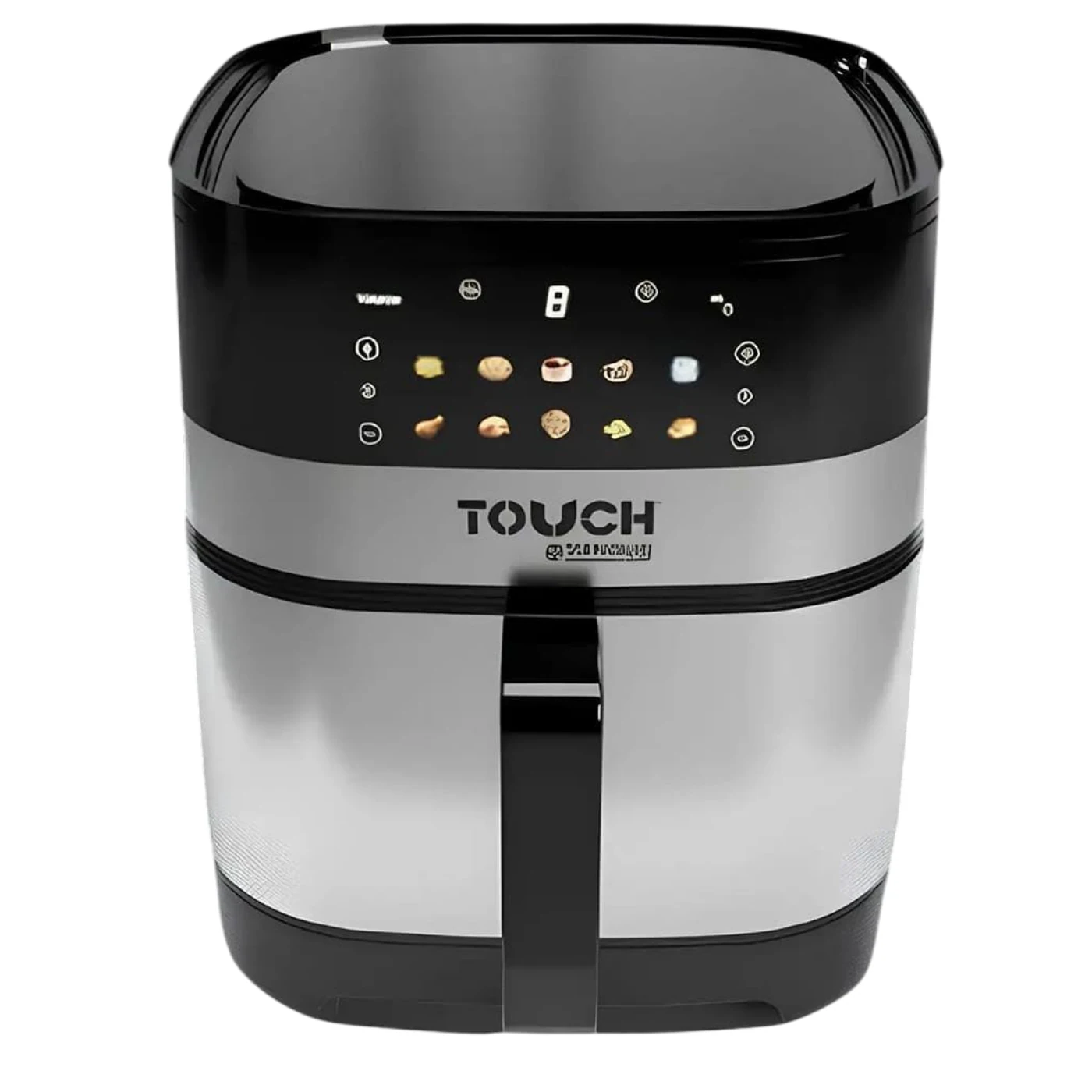 اير فراير تاتش الزنوكي 8 لتر فضي (TOUCH-40695) – 2400 واط