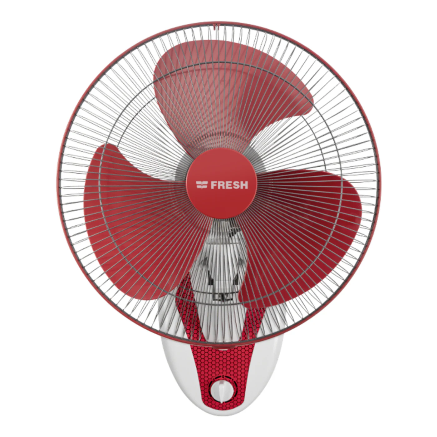 fresh-18-inch-wall-fan-brilliant-whitered-angle1 مروحة حائط فريش 18 بوصة – بريليانت أبيض/أحمر - الصورة 1