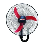 مروحة حائط فريش 18 بوصة – شبح أسود/أحمر