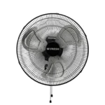 مروحة حائط فريش 20 بوصة صناعية أسود