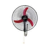 مروحة حائط فريش 20 بوصة – شبح أسود/أحمر