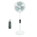 مروحة ستاند فريش 16 بوصة – توب أبيض ريموت