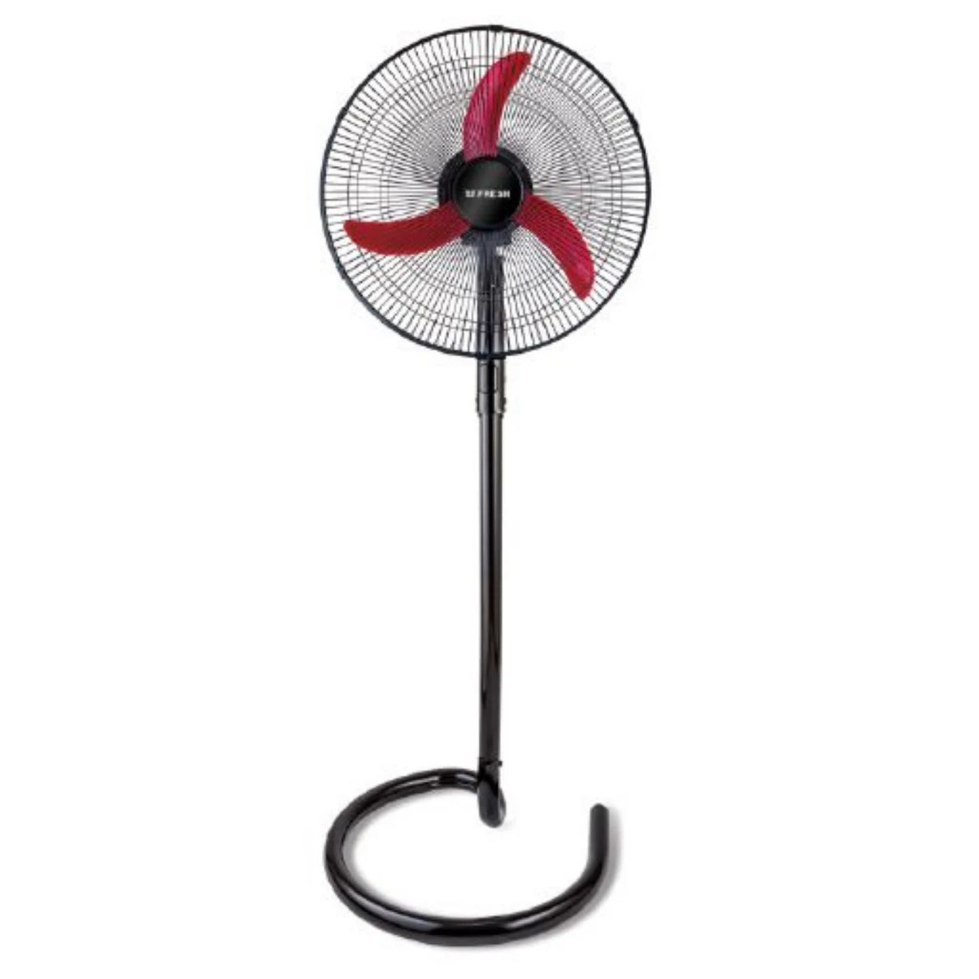 fresh-stand-fan-20-inch-blackred-ghost-angle1 مروحة ستاند فريش 20 بوصة – شبح أسود/أحمر - الصورة 1