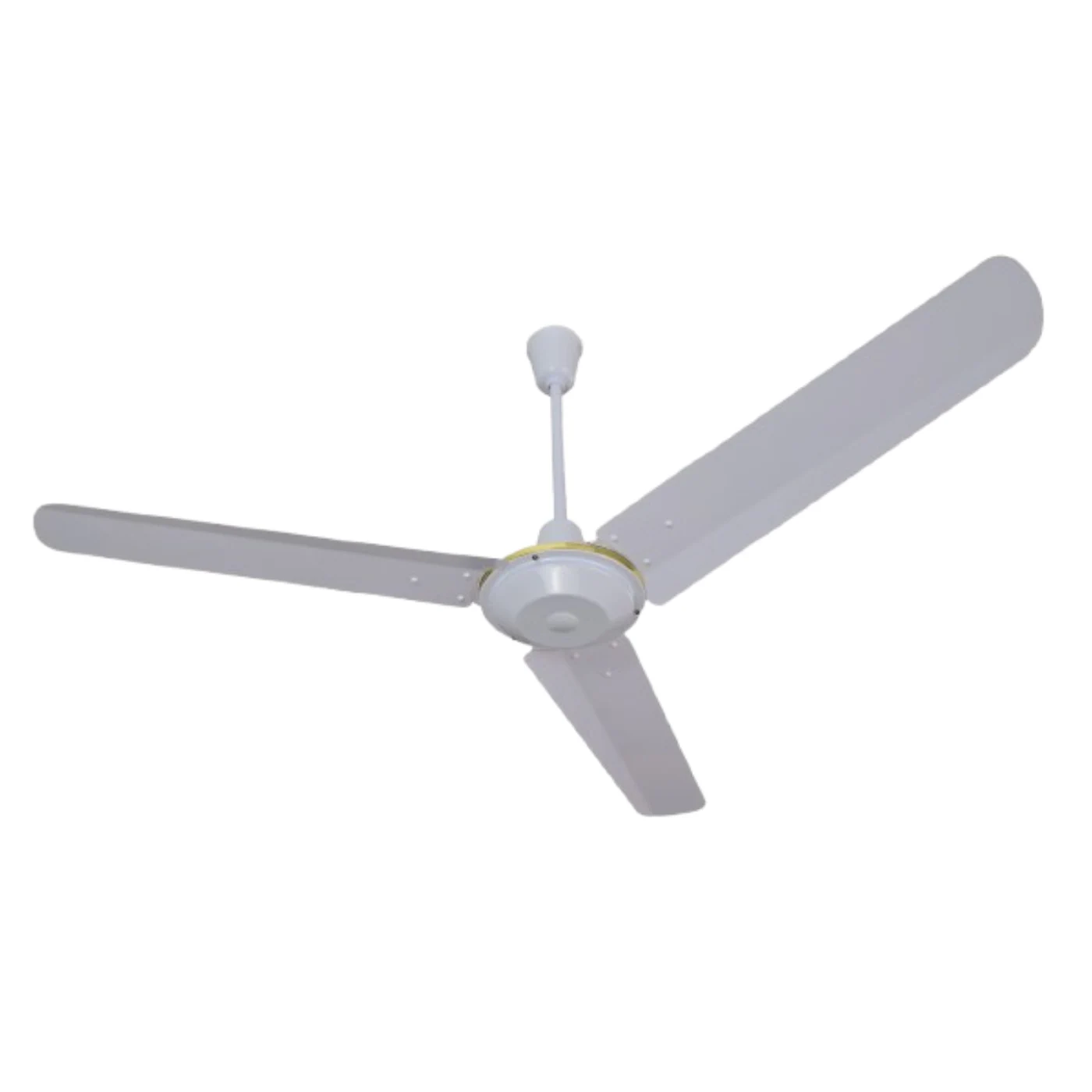 hijazi-ceiling-fan-56-inches-white-curtain-angle1 مروحة سقف حجازي 56 بوصة – ستار أبيض - الصورة 1