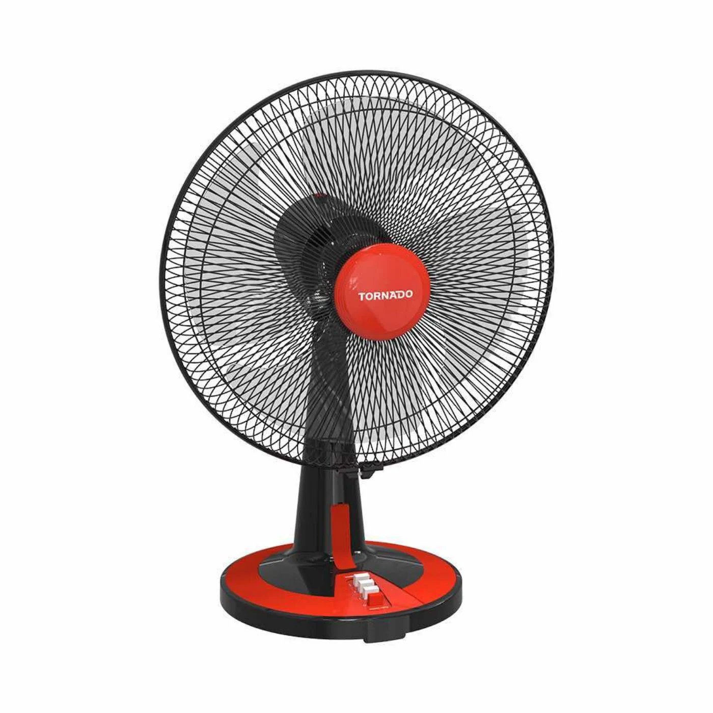 tornado-16-inch-desk-fan-tdf16-black-x-red-angle1 مروحة مكتب تورنيدو 16 بوصة – TDF16 أسود × أحمر - الصورة 1
