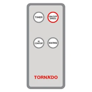 ⁦مروحة حائط تورنيدو 16 بوصة – EPS-16R أسود⁩ - الصورة ⁦4⁩