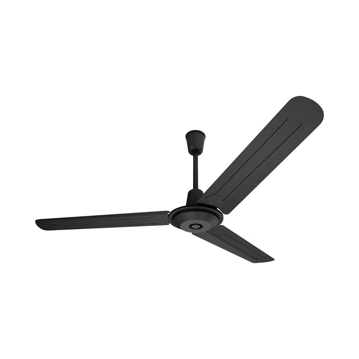 tornado-ceiling-fan-56-inch-tcf56wb-black-angle1 مروحة سقف تورنيدو 56 بوصة – TCF56WB أسود - الصورة 1