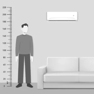 ⁦تكييف شارب سبليت 1.5 حصان بارد فقط إنفرتر ديجيتال بلازما كلاستر R32 – موديل AH-XP12BME⁩ - الصورة ⁦7⁩
