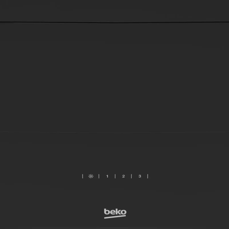 ⁦شفاط بيكو (Beko) بلت إن مائل مقاس 90 سم - تاتش أسود (Inclined Design)⁩ - الصورة ⁦4⁩