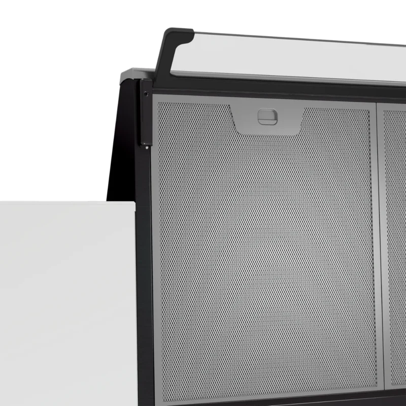 ⁦شفاط بيكو (Beko) بلت إن مسطح 90 سم - إستانلس ستيل (Dishwasher-Safe Filters)⁩ - الصورة ⁦3⁩