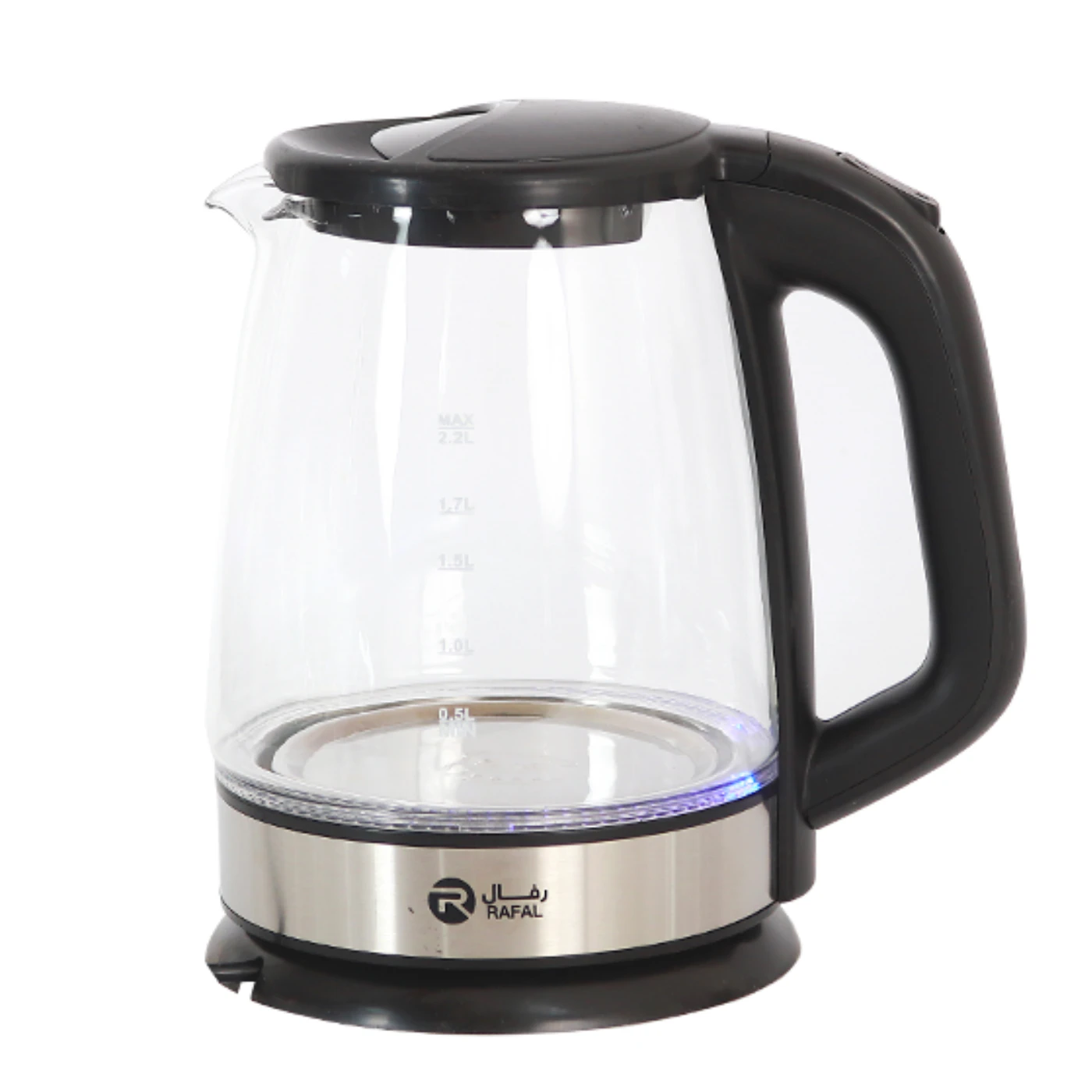 غلاية رفال 2.2 لتر – سعة عملاقة وأناقة مضيئة