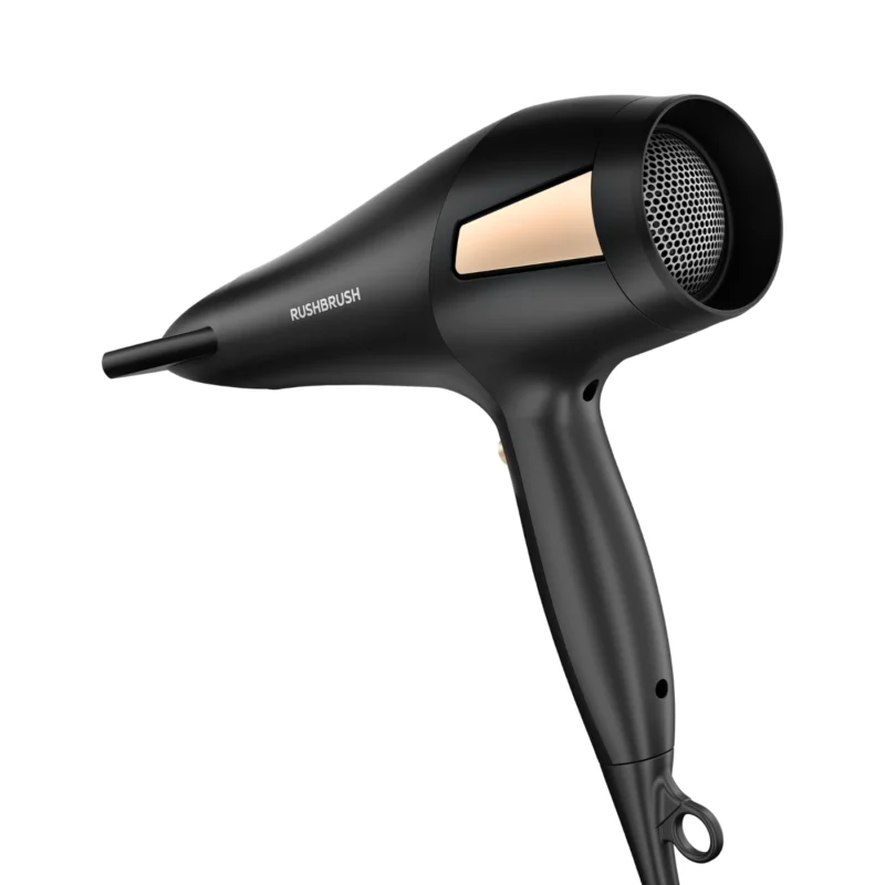 ⁦سيشوار راش براش D2 PRO لتجفيف آمن - 2500 وات (أسود)⁩ - الصورة ⁦3⁩