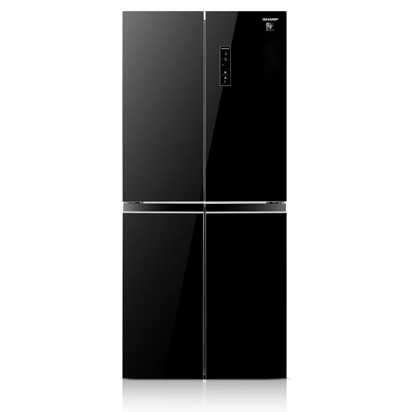 sharp-no-frost-refrigerator-560-liters-sj-fh560-bk3-saves-electricity-angle1 ثلاجة شارب 560 لتر انفرتر SJ-FH560-BK3 - الصورة 1