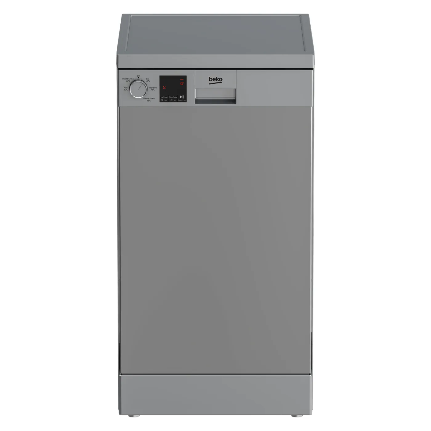 g-pico-10-person-silver-digital-dvs05020s-appearance1 غسالة بيكو اطباق 10 فرد سلفر ديجيتال DVS05020S - الصورة 1