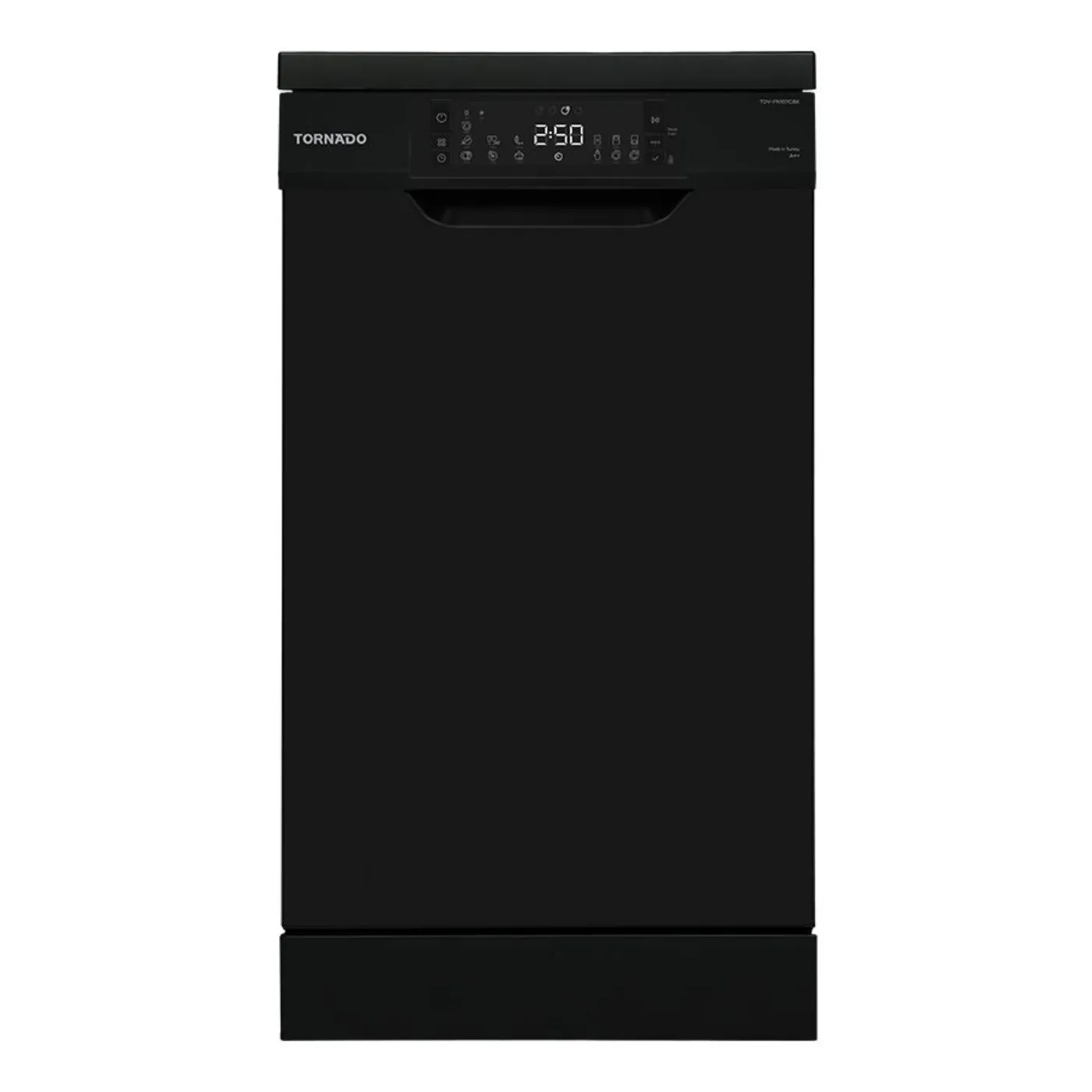 tornado-10-person-black-plates-tdv-fn107cbk-appearance1 غسالة تورنيدو اطباق 10 فرد اسود TDV-FN107CBK - الصورة 1